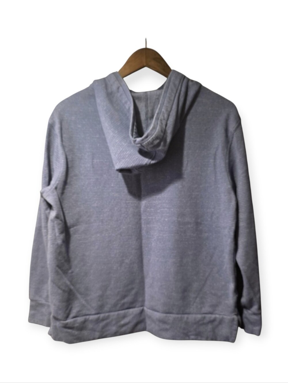 Champion Elite French Terry Pullover Hoodie Women's Large Blue Cowl Neck - Picture 4 of 5